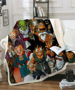 Dragon Ball Quilt & Fleece Blanket