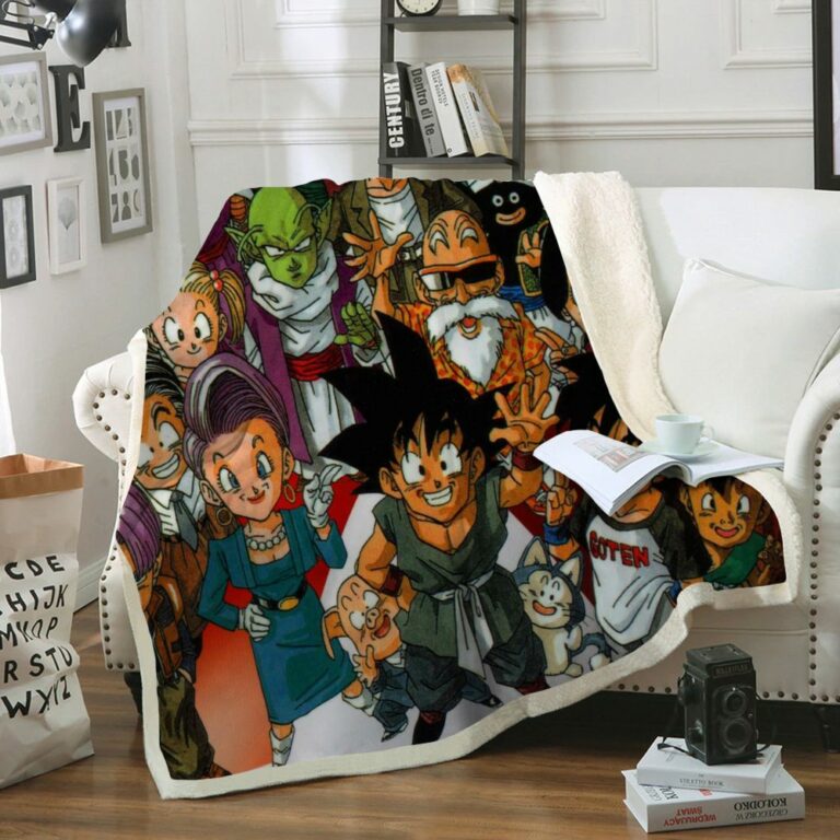 Dragon Ball Quilt & Fleece Blanket
