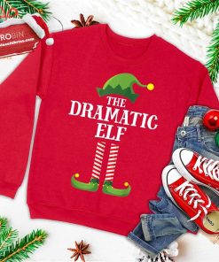 dramatic elf matching family group christmas party pajama ugly christmas sweatshirt 1 CrQ5j