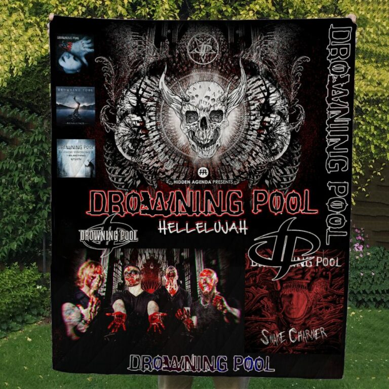 Drowning Pool Quilt & Fleece Blanket