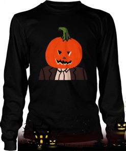 dwight schrute pumpkin head halloween shirt 1381 SUxr5