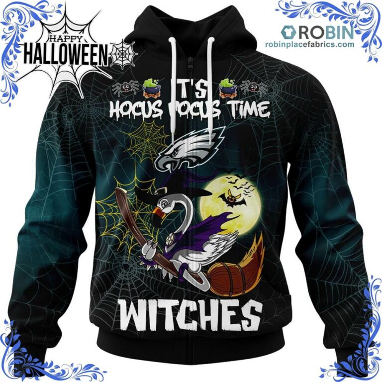 Eagles NFL Halloween Jersey Falmingo Witches Hocus Pocus All Over Print – AOP Shirt