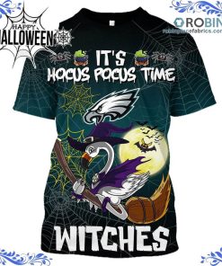 Eagles NFL Halloween Jersey Falmingo Witches Hocus Pocus All Over Print – AOP Shirt
