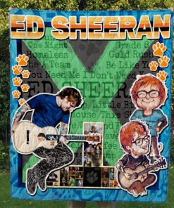 Ed Sheeran Band Quilt & Fleece Blanket