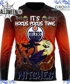 edmonton oilers halloween jersey flamingo witches hocus pocus all over print 346 V8cOJ
