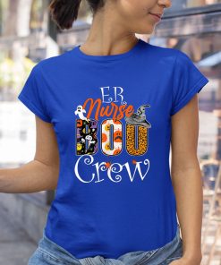 ER Nurse Boo Boo Crew Emergency Room Nurse Halloween Costume Funny Halloween Shirt