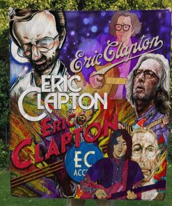 Eric Clapton Quilt & Fleece Blanket