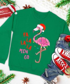 Fa La La La Mingo Flamingo For Christmas Xmas Gift Ugly Christmas Sweatshirt