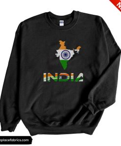 flag souvenir and indian map distressed india sweatshirt kp2pu2
