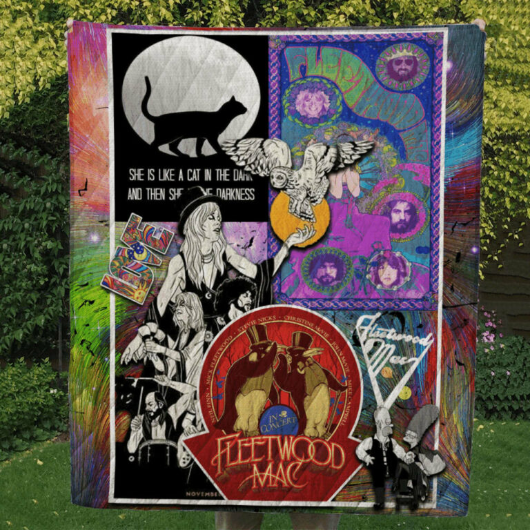 Fleetwood Mac Quilt & Fleece Blanket