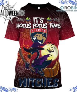Florida Panthers Halloween Jersey Flamingo Witches Hocus Pocus All Over Print – AOP Shirt