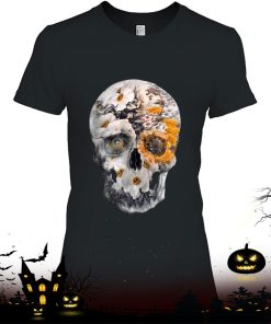 Flowery Skull Still Life Halloween Shirt