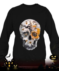 flowery skull still life halloween shirt 1302 lH8ua