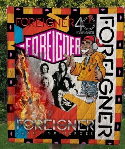 Foreigner Quilt & Fleece Blanket