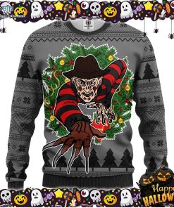 Freddy Krueger Halloween Ugly Sweater
