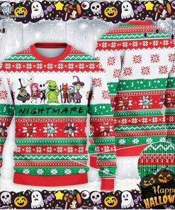 Friends Nightmare Halloween Ugly Halloween Ugly Sweater