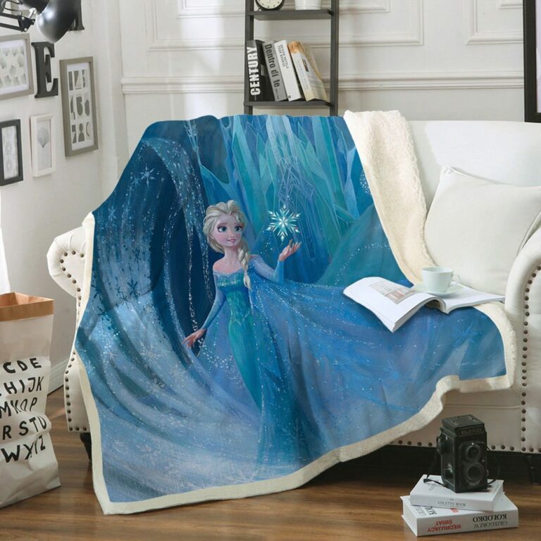 Frozen Quilt & Fleece Blanket #1
