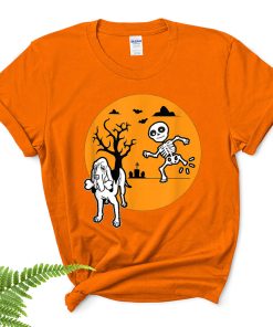 funny bloodhound skeleton bone halloween costume dog owners funny halloween shirt 4 opf2z3
