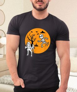 funny bloodhound skeleton bone halloween costume dog owners funny halloween shirt 90 zbr8qk
