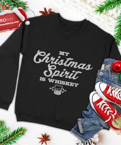funny christmas drinking shirt whiskey liquor drinker saying ugly christmas sweatshirt 4 W8v4z