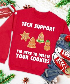 funny christmas tech support shirt computer programmer gift ugly christmas sweatshirt 2 4hg7Z