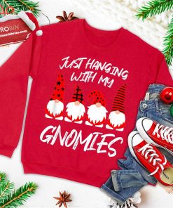 Funny Elves Christmas Gnomies Matching Family Pajama Costume Ugly Christmas Sweatshirt