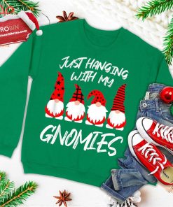 funny elves christmas gnomies matching family pajama costume ugly christmas sweatshirt 4 6TIZU