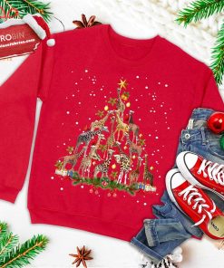 funny giraffe christmas tree ornament decor gift cute ugly christmas sweatshirt 3 dbQOO