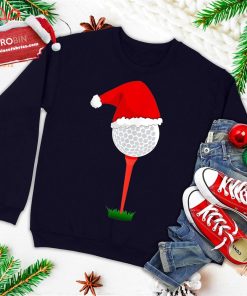 Funny Golfing Christmas Shirt Holiday Golf Ball Ugly Christmas Sweatshirt