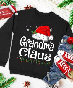 funny grandma claus christmas pajamas santa gift ugly christmas sweatshirt 1 14FQz