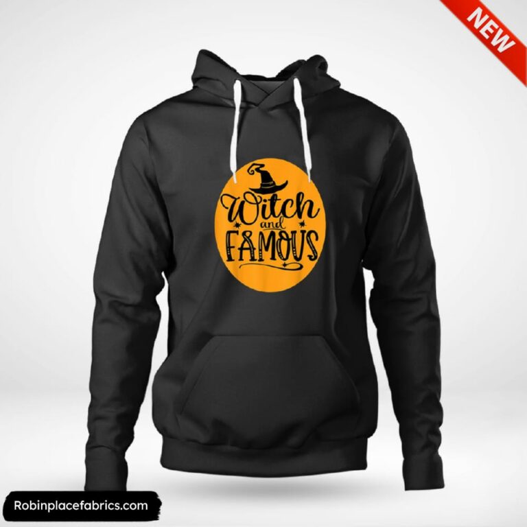 Funny Halloween Cool Witch Costume Halloween Rich Witch And Famous Shirt