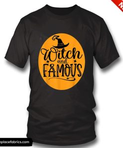 funny halloween cool witch costume halloween rich witch and famous t shirt ls83yj