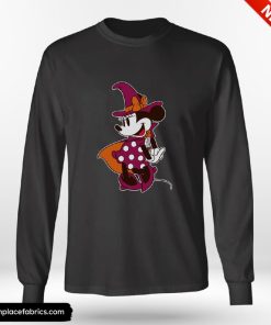 Funny Halloween Disney Minnie Mouse In Witch Costume Halloween Shirt