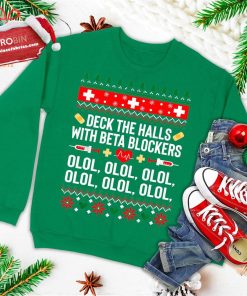 Funny Nurse Christmas Ugly Christmas Sweatshirt