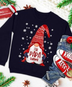 Funny Papa Gnome Family Matching Christmas Gift Pajama Ugly Christmas Sweatshirt