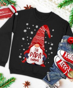 funny papa gnome family matching christmas gift pajama ugly christmas sweatshirt 4 hLZht