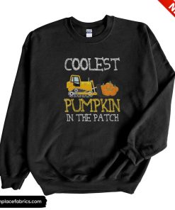 funny thanksgiving kids thanksgiving boys coolest pumpkin in the patch sweatshirt nqutfe
