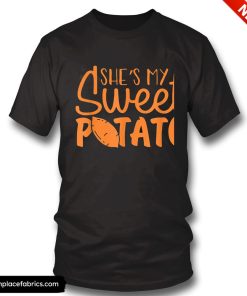 funny thanksgiving shes my sweet potato i yam set couples thanksgiving funny t shirt bnmdwa