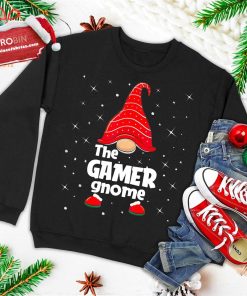 gamer gnome family matching christmas funny gift pajama ugly christmas sweatshirt 3 YuPyX