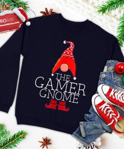 gamer gnome family matching group christmas outfits pictures ugly christmas sweatshirt 1 dud2P