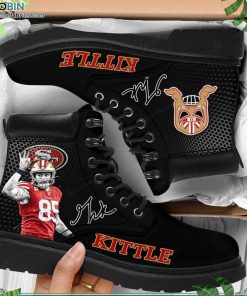 George Kittle – San Francisco 49ers Custom Printed Martin Boots RBPL166 George Kittle – San Francisco 49ers Custom Printed Martin Boots RBPL166