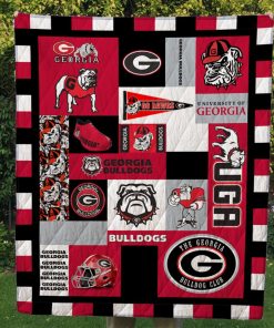 Georgia Bulldogs Quilt Blanket