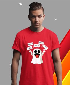 ghosted lazy halloween costume funny ghost texting dating funny halloween shirt 138 w7dslb