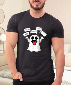 ghosted lazy halloween costume funny ghost texting dating funny halloween shirt 95 h5dygm