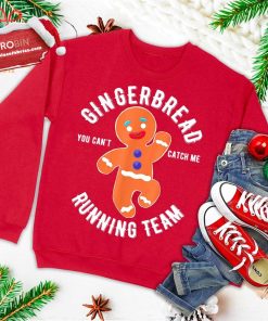 gingerbread running team funny gingerbread christmas ugly christmas sweatshirt 1 T0qzX