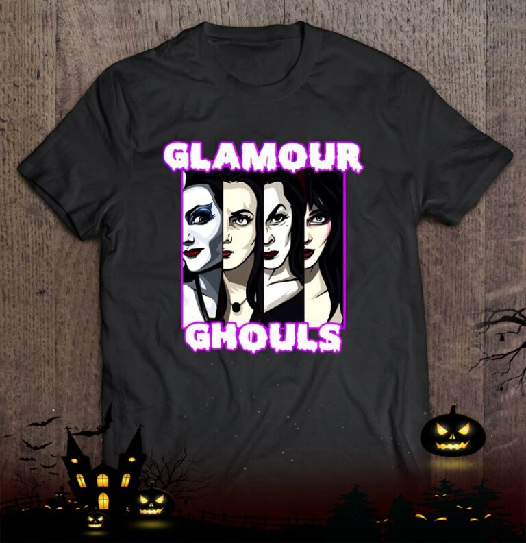 Glamour Ghouls Girl Squad Gothic Gothic Girls Goth Babes Halloween Shirt