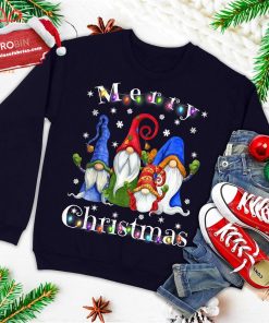 Gnome Christmas Pajamas – Garden Gnome Merry Christmas Ugly Christmas Sweatshirt