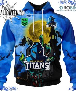 gold coast titans halloween is coming all over print 13 hYdT4