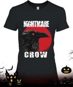 Goth Occult Crow Horror Nightmares Halloween Shirt