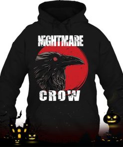 goth occult crow horror nightmares halloween shirt 414 tC4t2
